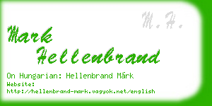 mark hellenbrand business card